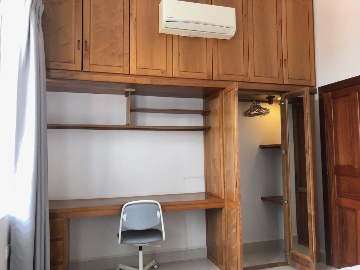60 négyzetméteres, 2 hálószobás Apartman 2 fürdőszobával Chamkar Morn területén Phnompen Kültér fotó