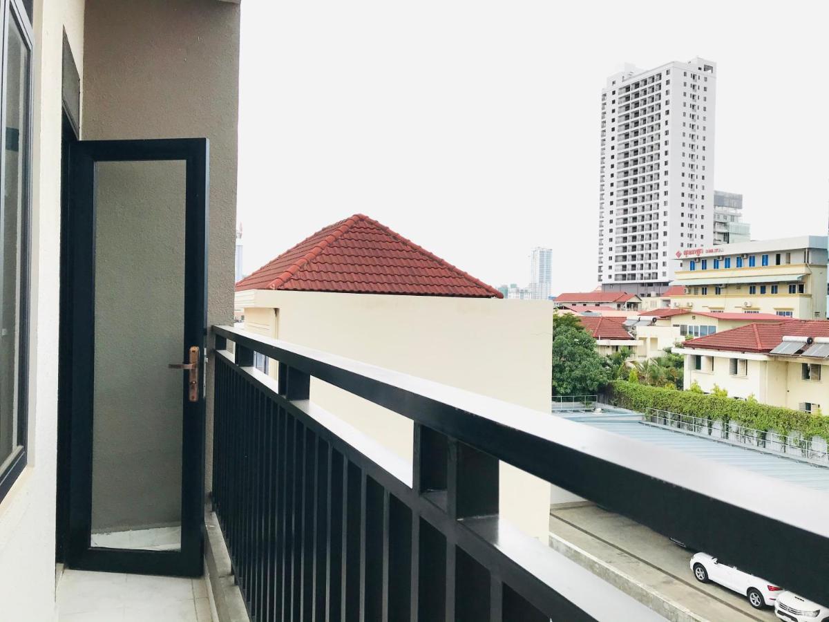 60 négyzetméteres, 2 hálószobás Apartman 2 fürdőszobával Chamkar Morn területén Phnompen Kültér fotó